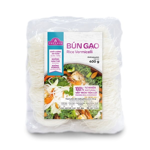 Bún gạo TOPVALU 400g