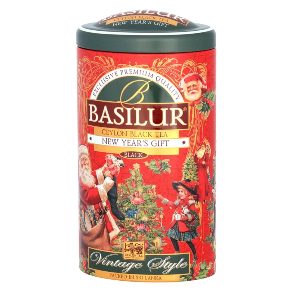 Basilur Trà Đen New Year's Gift Hộp Thiếc 100g