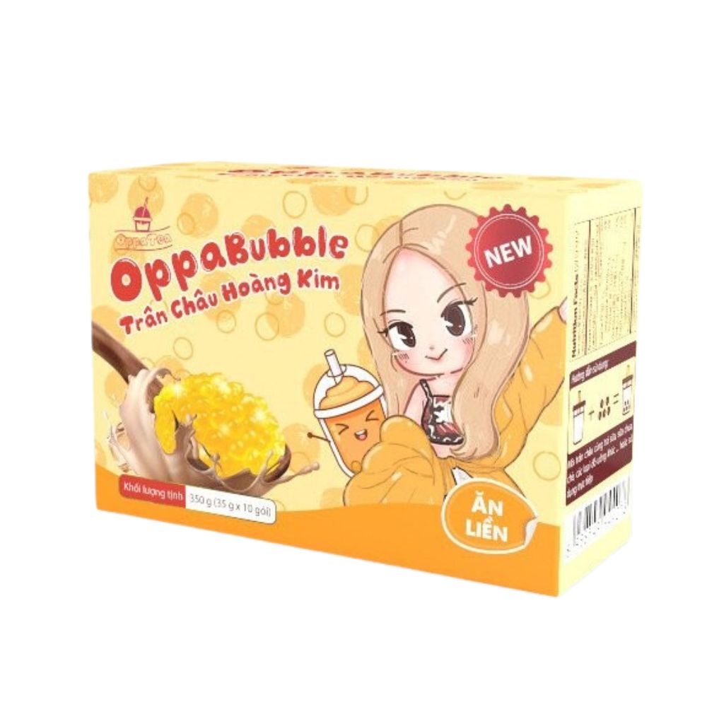 Trân Châu Hoàng Kim Oppa Bubble 10x35g