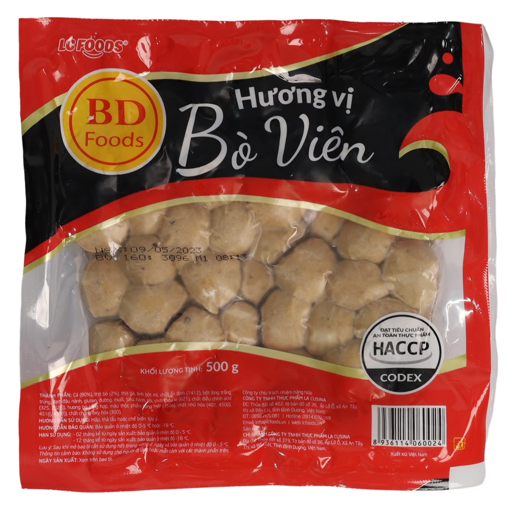 Bò Viên LC Foods 500g