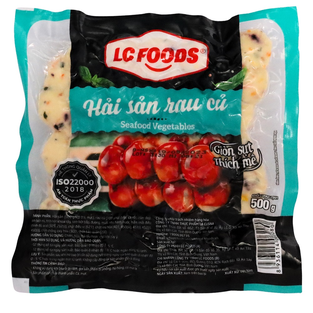 Hải Sản Rau Củ LC Foods 500g