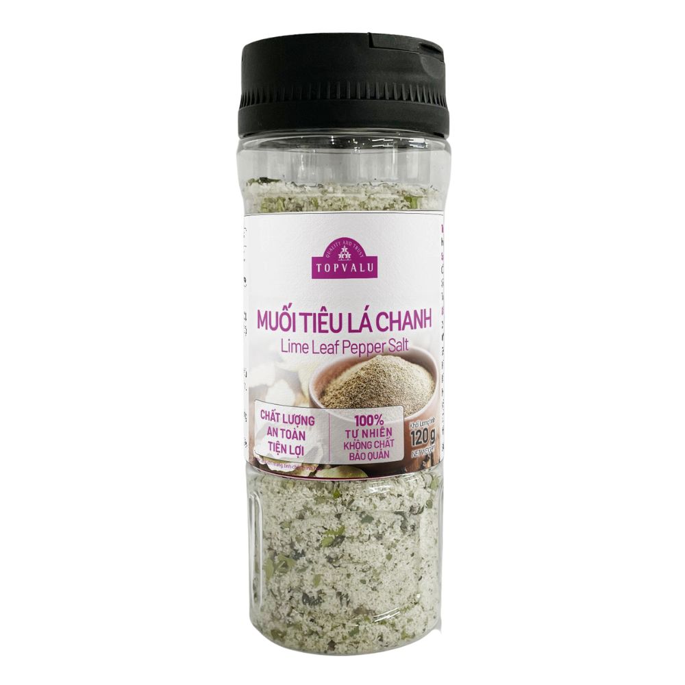 TOPVALU Muối Tiêu Lá Chanh 120g
