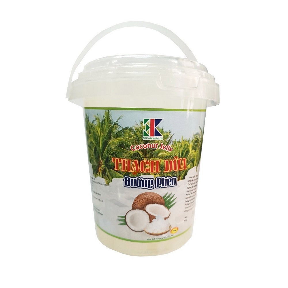 Thạch Dừa Đường Phèn 3K 1000g