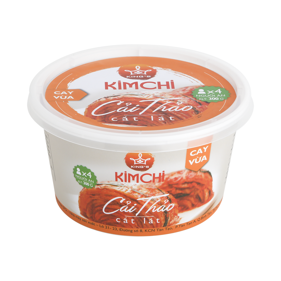GFU Kim Chi Cải Thảo Cắt Lát Cay Vừa 300g