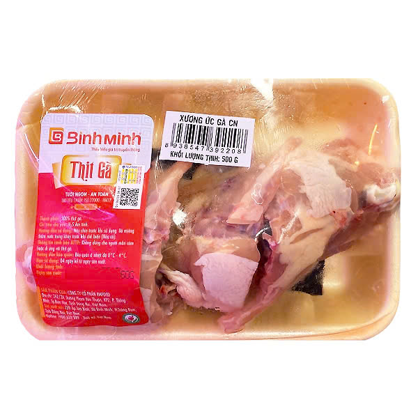 Xương Ức Gà Bình Minh 500g