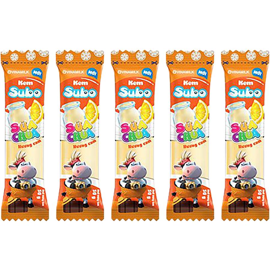 Kem Sữa Chua Subo Hương Cam Vinamilk 50g