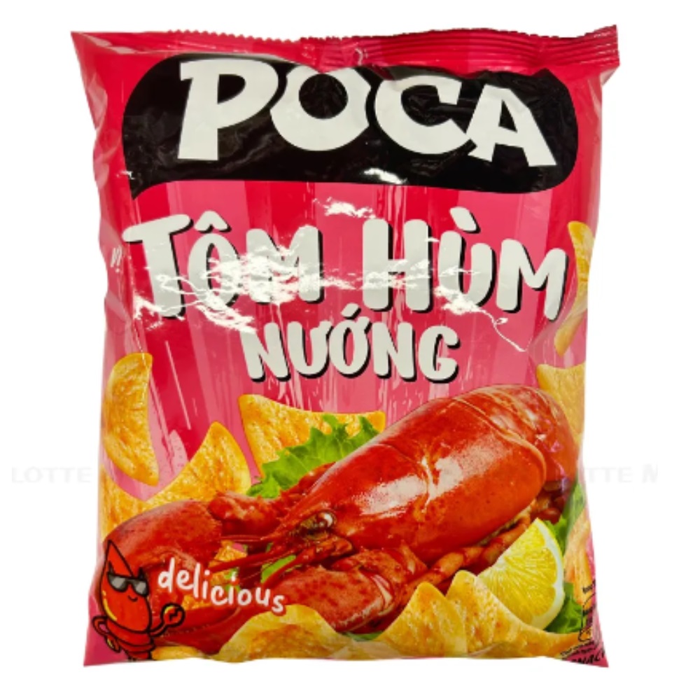 Snack Poca Vị Tôm Hùm Nướng 60g