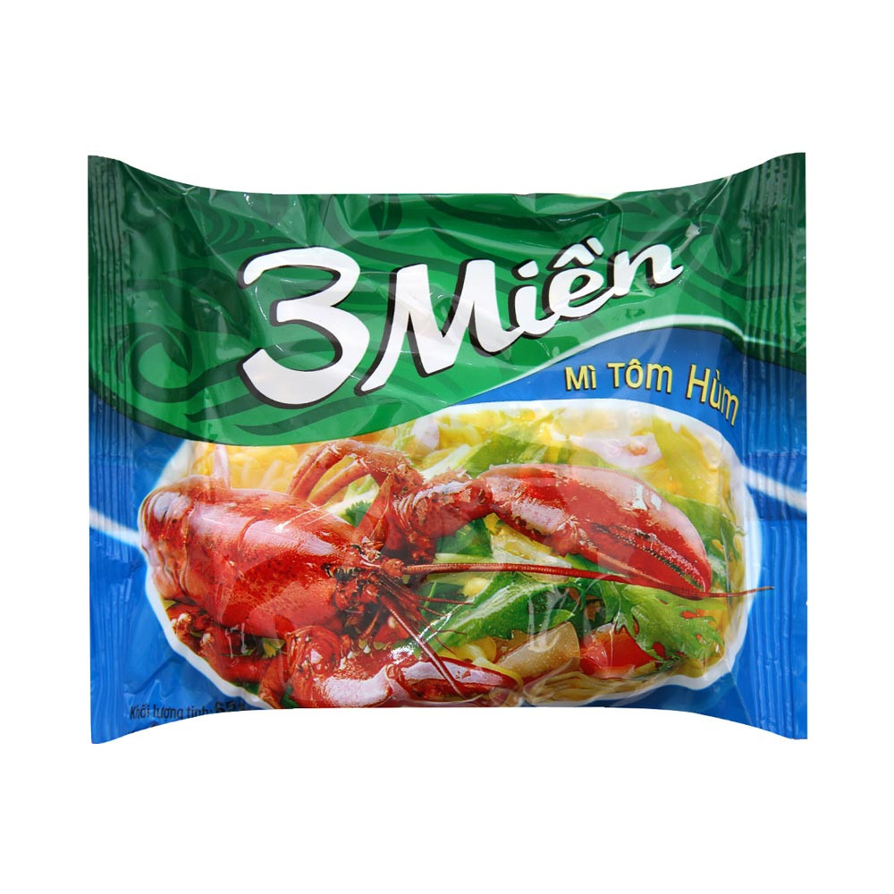 Mì 3 Miền vị tôm hùm gói 65g