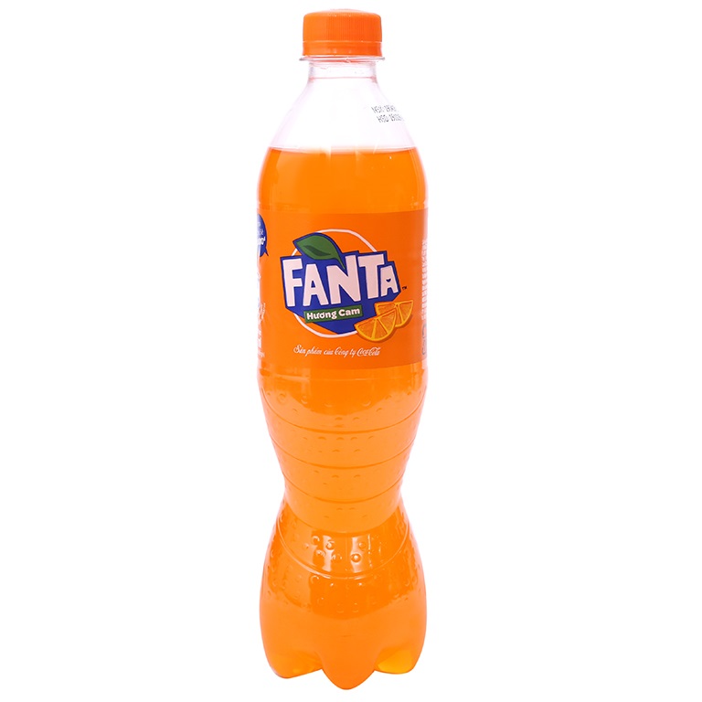 Nước ngọt có ga Fanta hương cam chai 600ml - AEONESHOP'