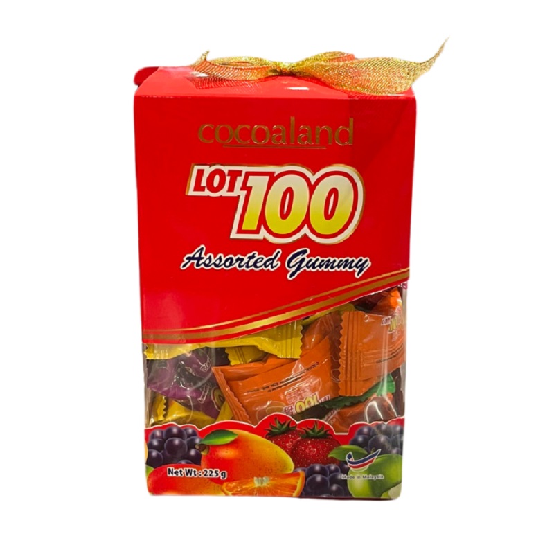 Kẹo Cocoaland Lot100 Tổng Hợp 225g