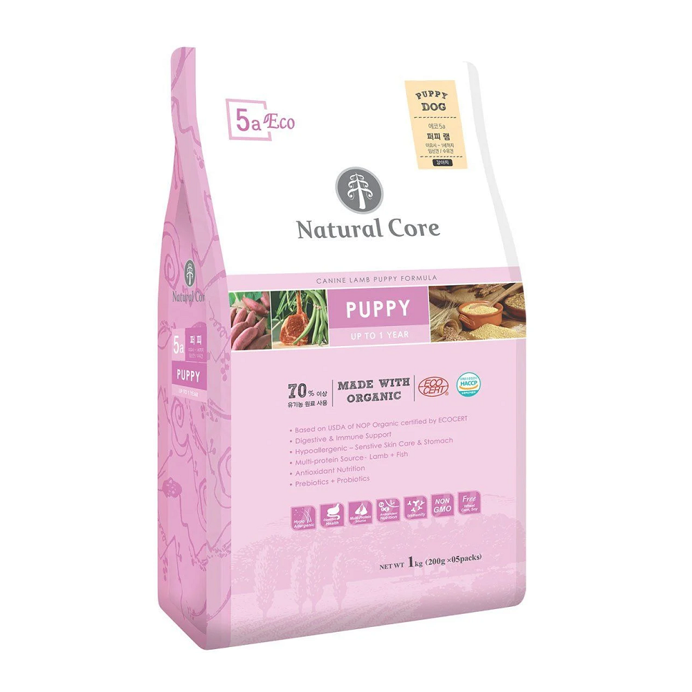 Thức Ăn Dạng Hạt Cho Chó Con Natural Core Vị Thịt Cừu ECO5A24SB 2.4kg