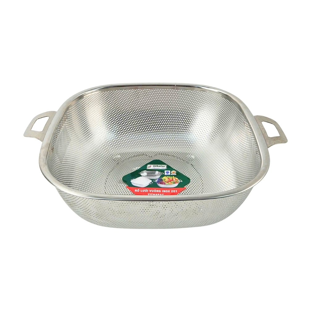 Rổ Lưới Vuông Inox 201 Tithafac Size 26cm