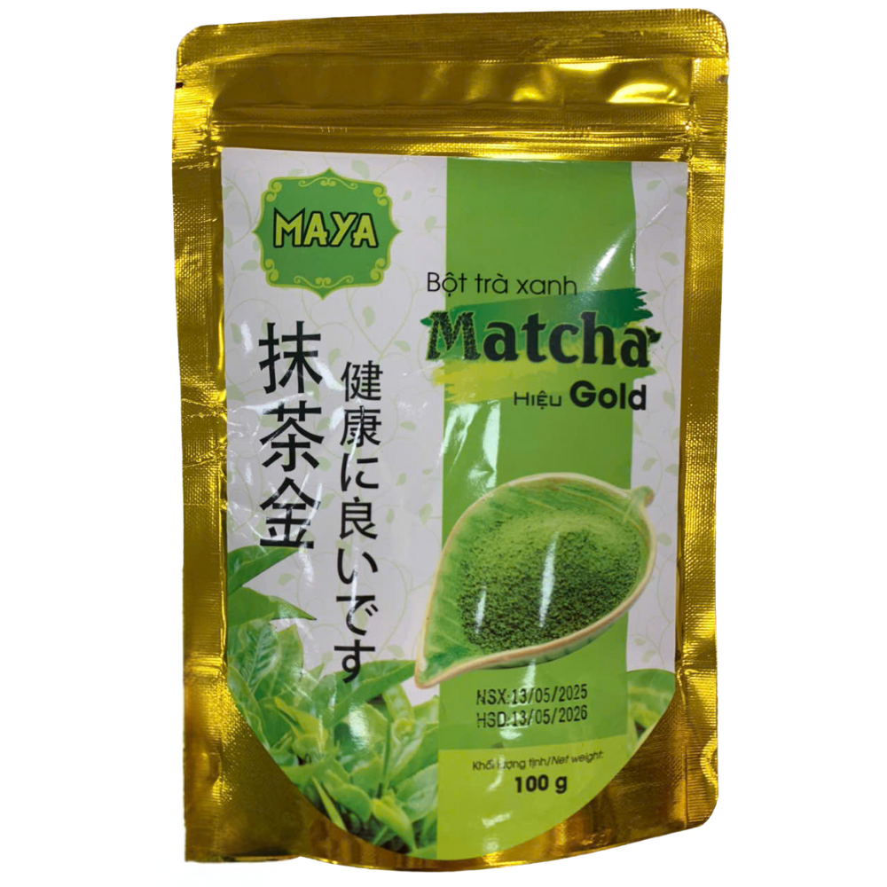 Bột Trà Xanh Matcha Gold 100g