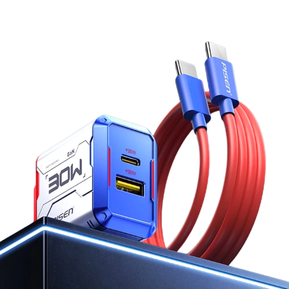 Tp C33 Bộ Sạc Pisen G1 PD30W GaNUltra TP-C33 2C1A