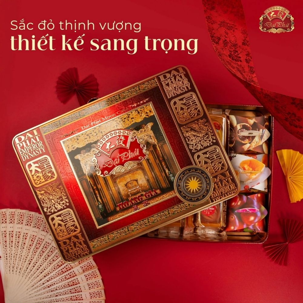 Bánh Trung Thu Lễ Hộp Hoàng Gia 880