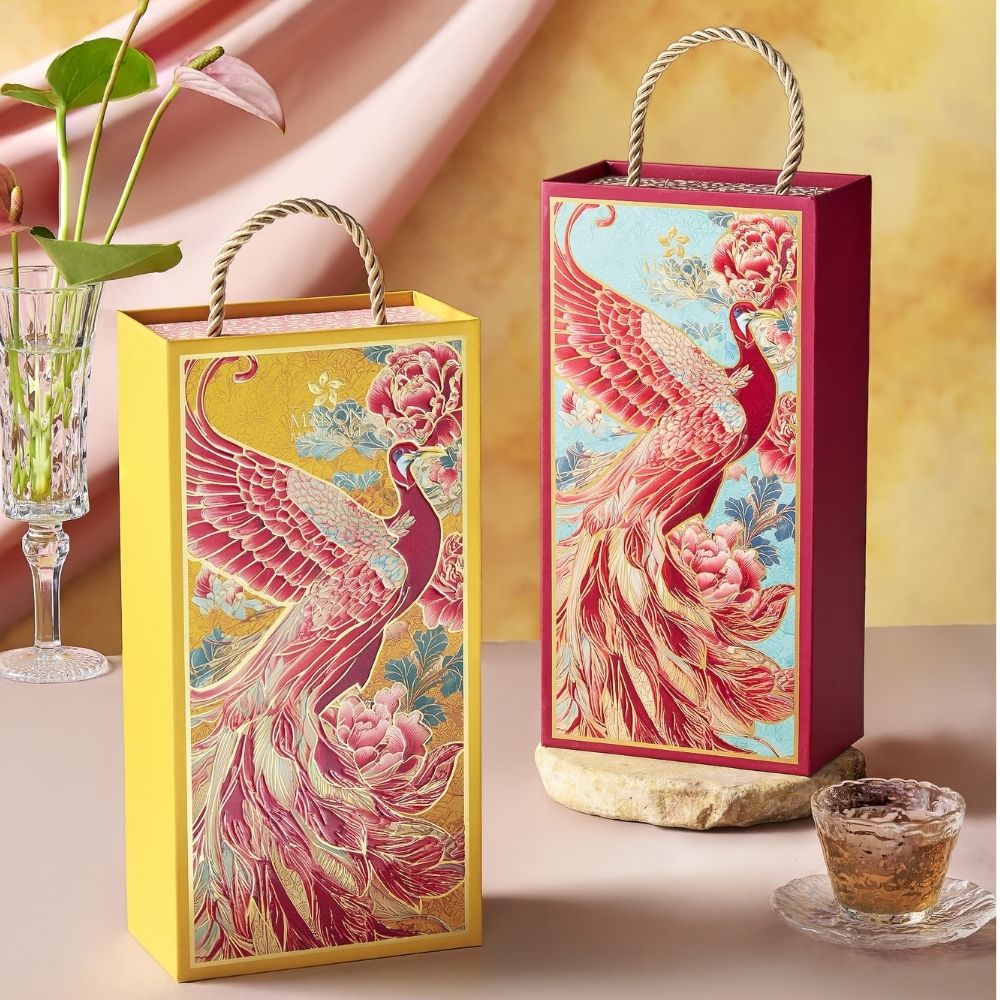 Hộp Bánh Trung Thu Hoa Nguyệt 3 (Giao màu ngẫu nhiên)