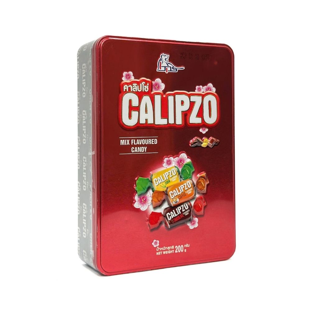 Kẹo Calipzo Mix Hộp Sắt 200g