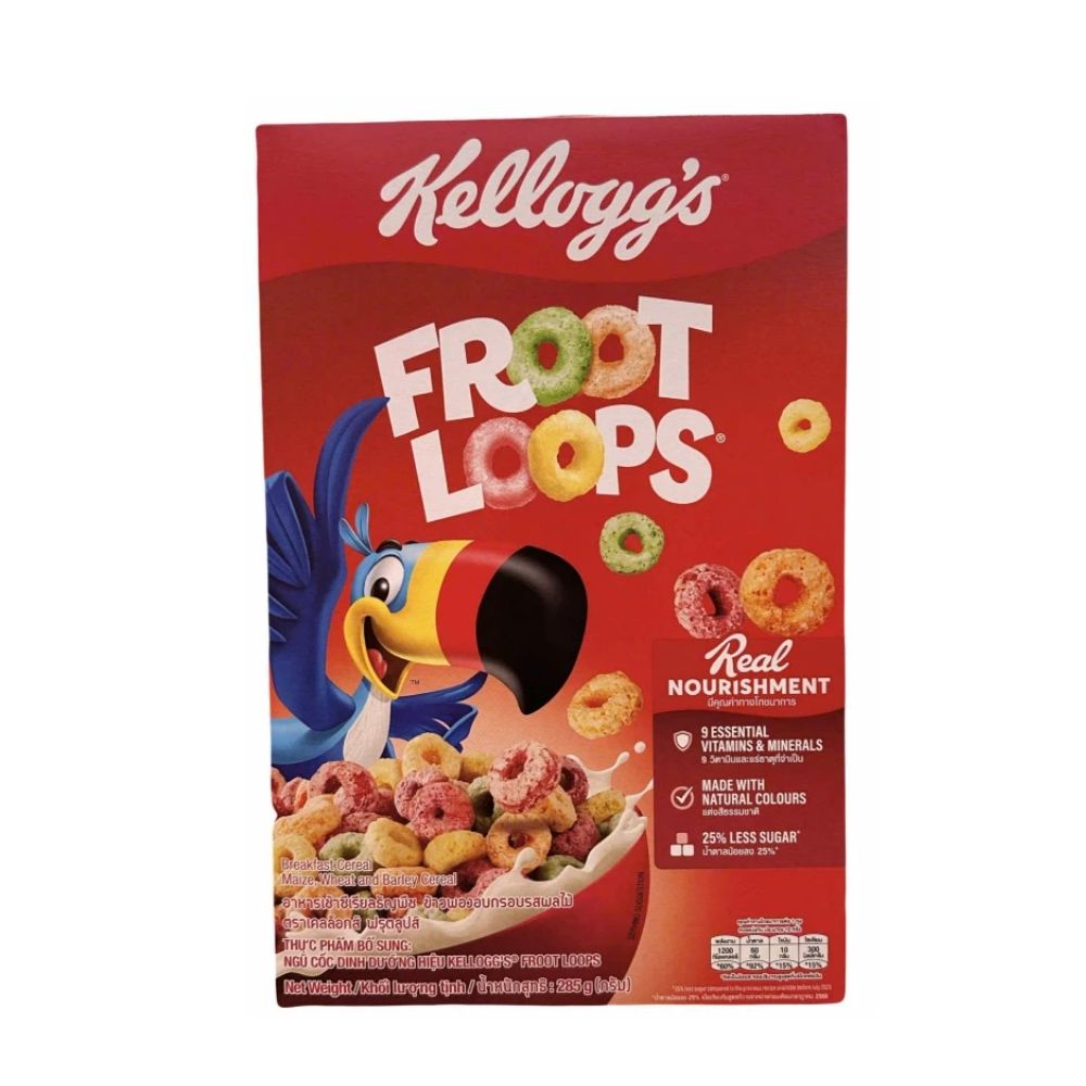 Froot Loops Blocking Ngũ cốc dinh dưỡng Froot Loops hộp 285g Giá tốt Tháng 7/2026