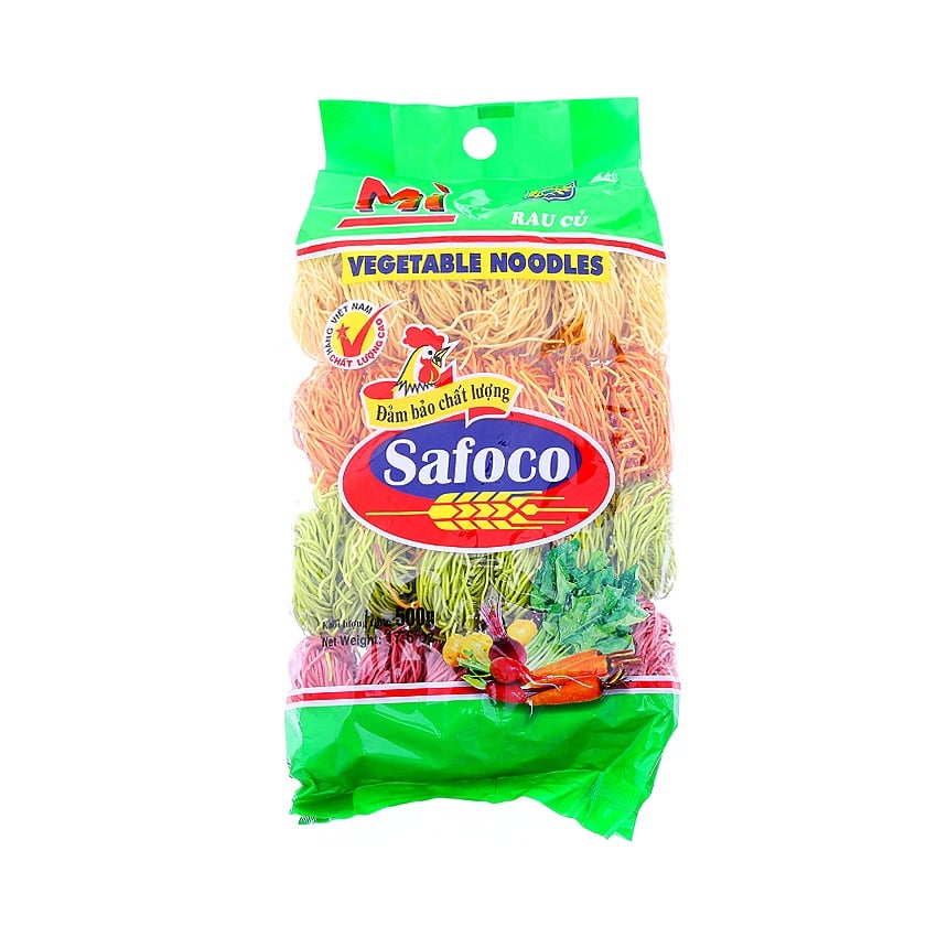 Mì rau củ Safoco 500g