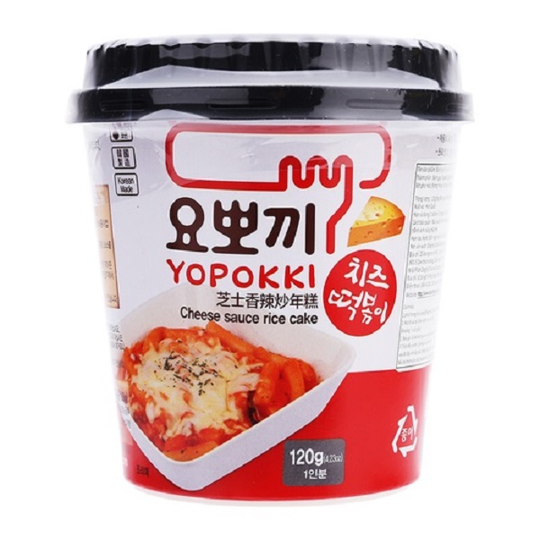 Toppoki Aeon Bánh Gạo Topokki Young Poong Vị Phô Mai (Dạng Cốc) 120g