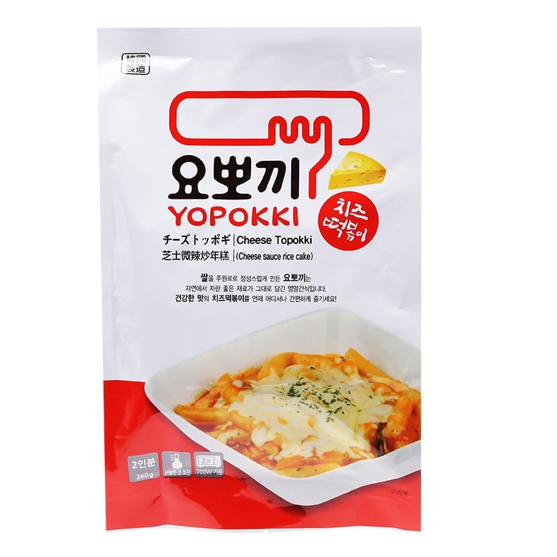 Toppoki Aeon Bánh Gạo Topokki Vị Phô Mai 240g