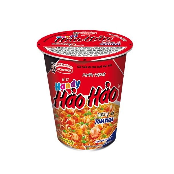 Mì Handy Hảo Hảo vị tomyum ly 67g