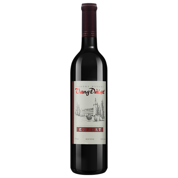 Vang Đà Lạt Lado Foods Export Red Wine 750ml
