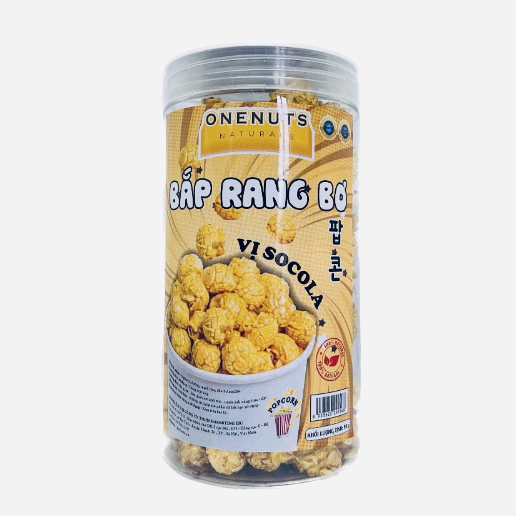 Bắp Rang Bơ Onenuts Vị Socola 90g