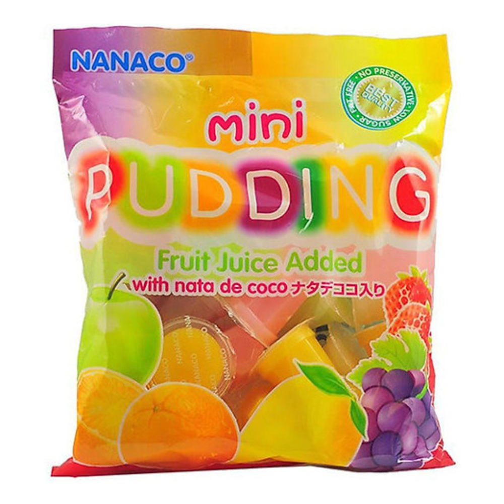 Nanaco Rau Câu Thạch Dừa Hương Trái Cây 375g