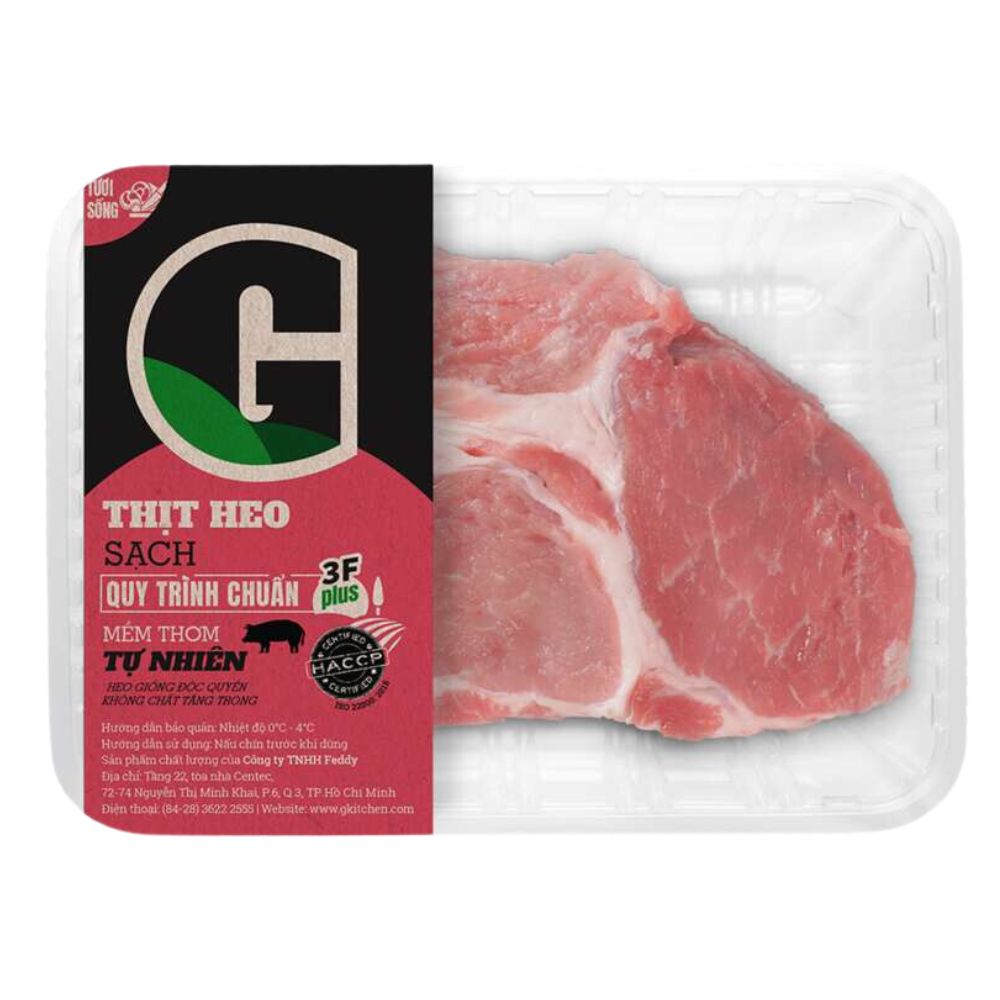 Thịt Nạc Dăm Heo G Feddy 300g