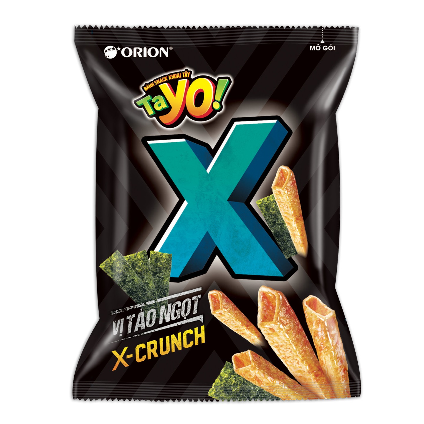 Bánh Snack Khoai Tây Tayo Vị Tảo Ngọt 30g