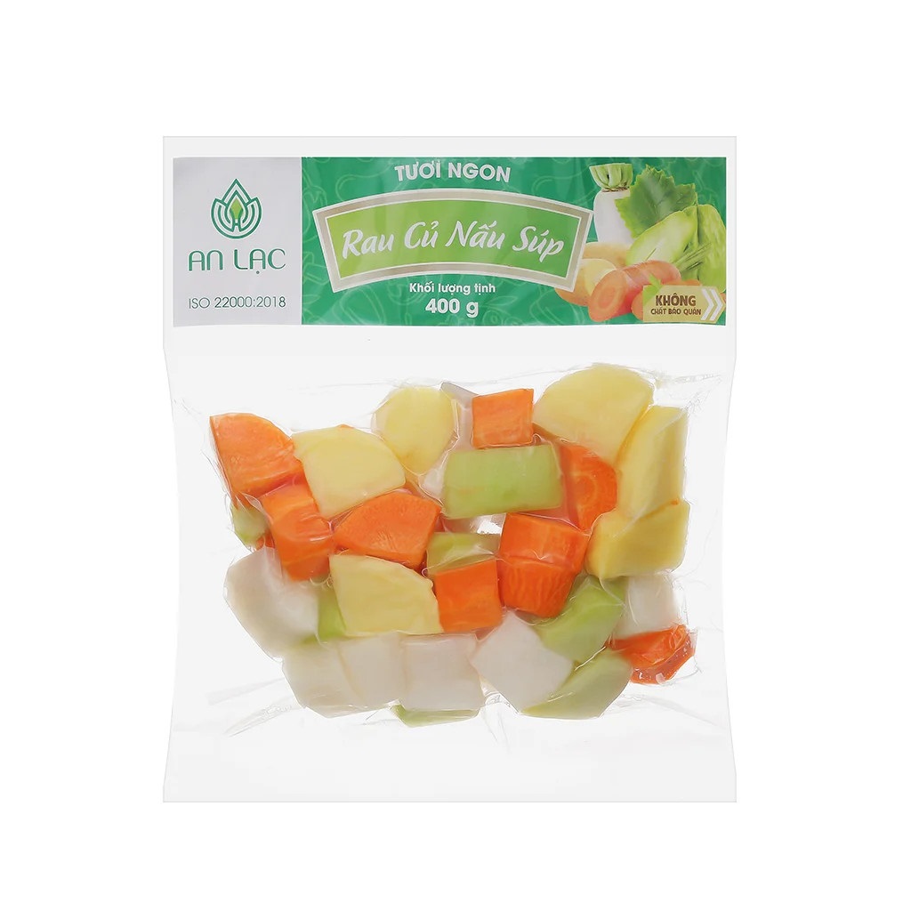Rau Củ Nấu Súp An Lạc 400g