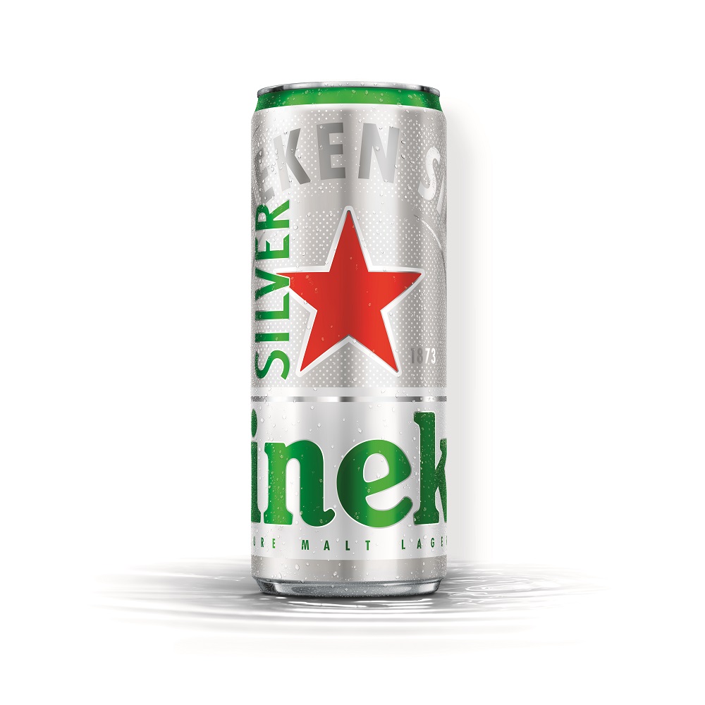Bia Heineken Silver lon cao 330ml