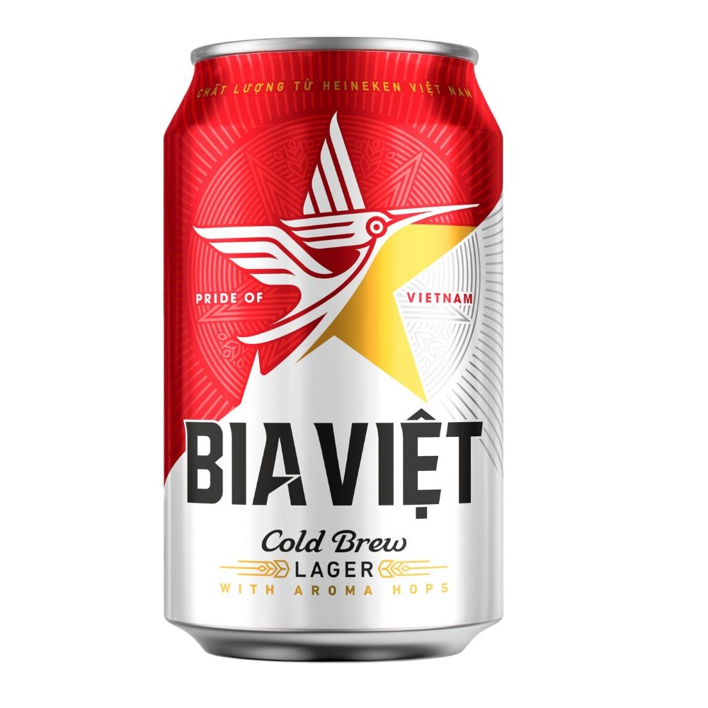 Bia Việt lon 330ml
