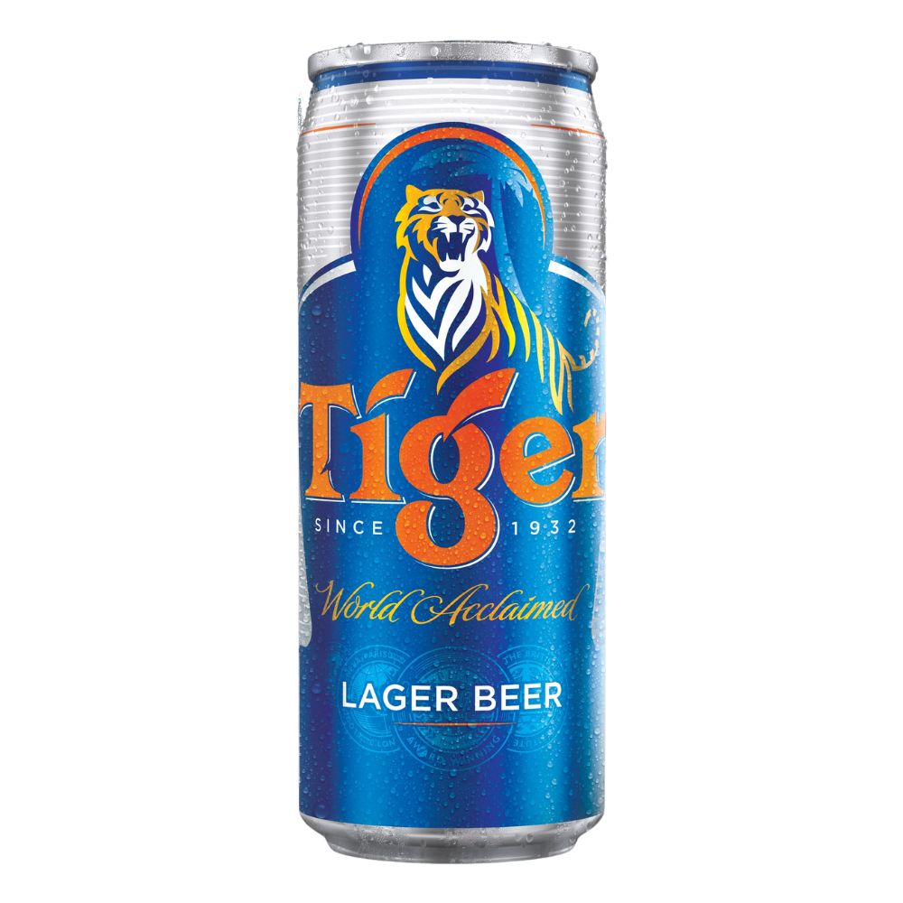 Bia Tiger Nâu (Tiger Regular) Lon Cao 330ml