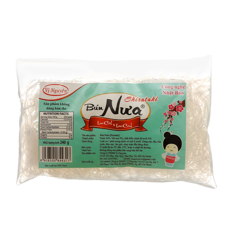 Bún Nưa Shirataki 240g