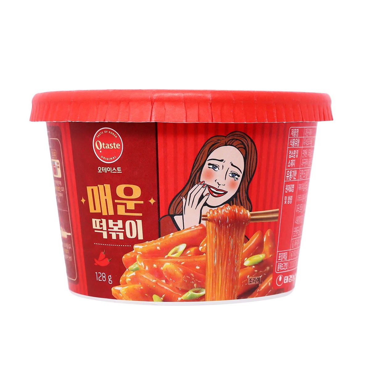 Toppoki Aeon Bánh Gạo Otaste Topokki Sốt Cay Tô 128g