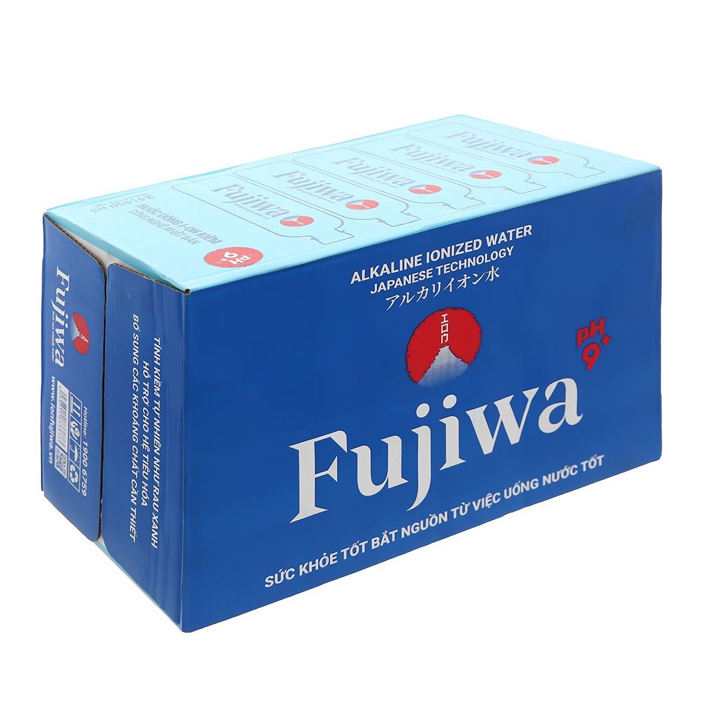 Thùng 24 chai nước Ion kiềm Fujiwa chai 450ml | AEONESHOP