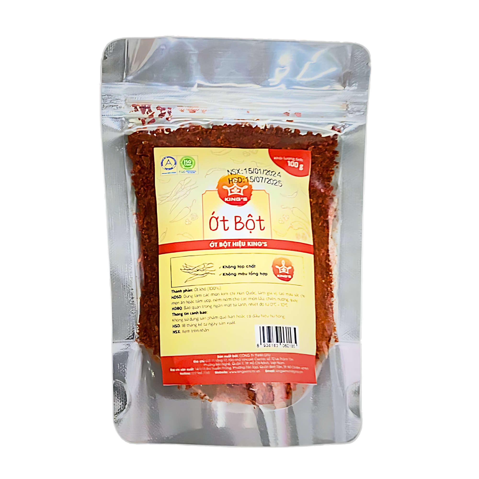 Bột Ớt King's Food 100g
