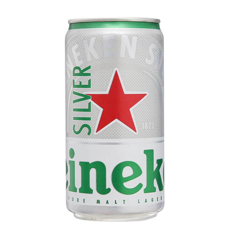 Bia Heineken Silver lon 250ml