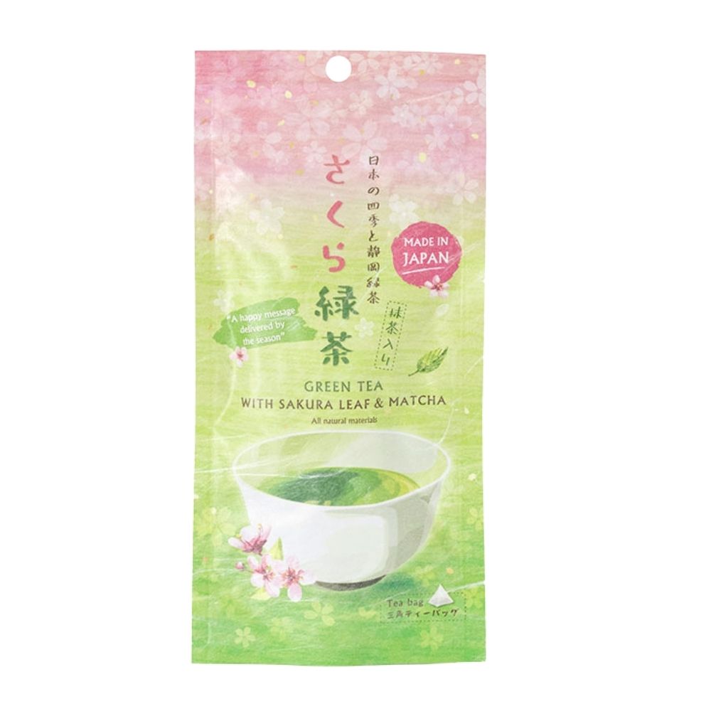Trà Xanh Túi Lọc Sakura Matcha Nhật Bản 24g