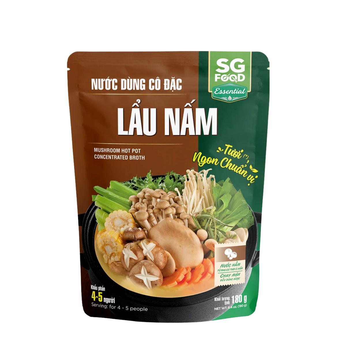Sài Gòn Food Nước Dùng Cô Đặc Lẩu Nấm 180g