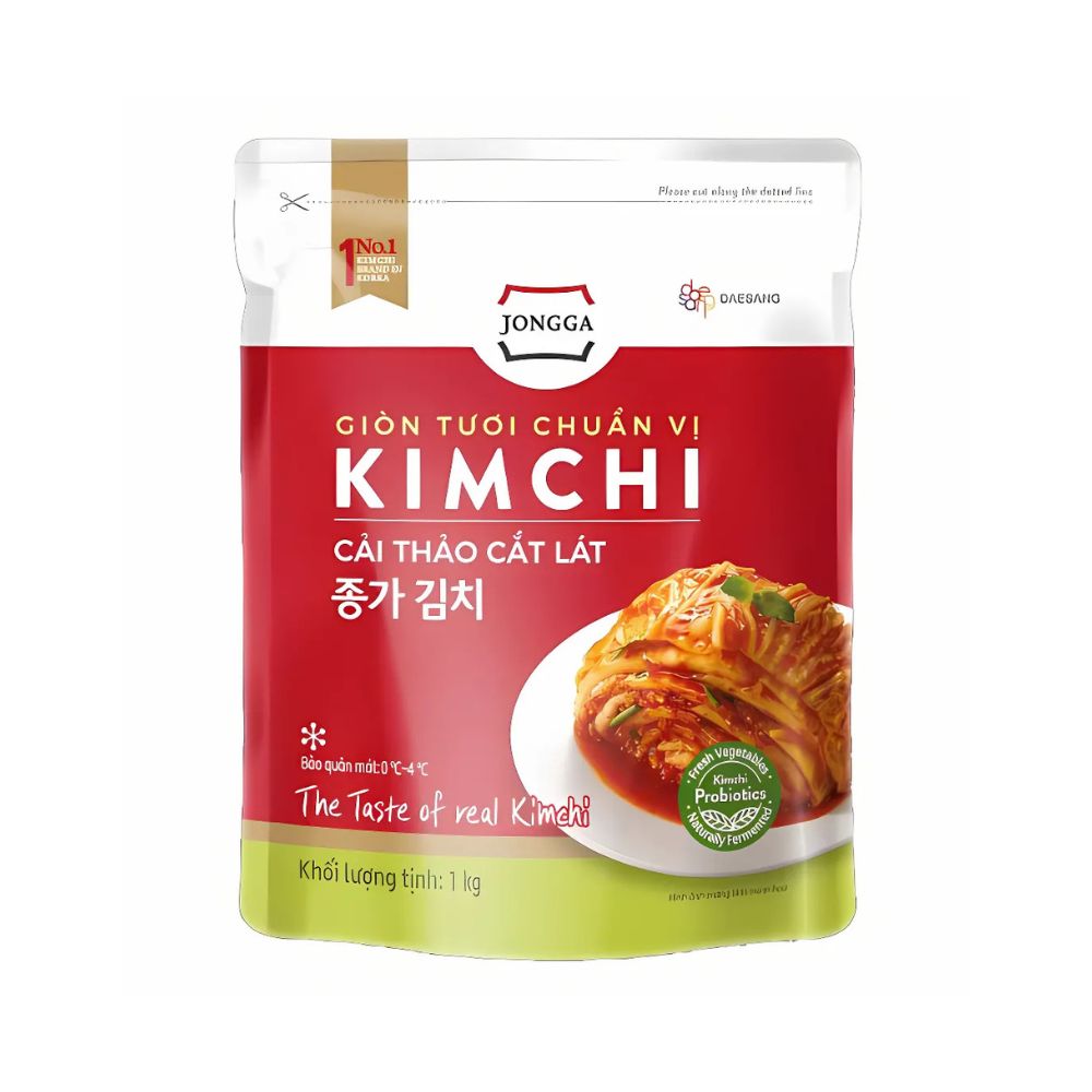 Daesang Kim Chi Cải Thảo Cắt Lát Jongga 1kg