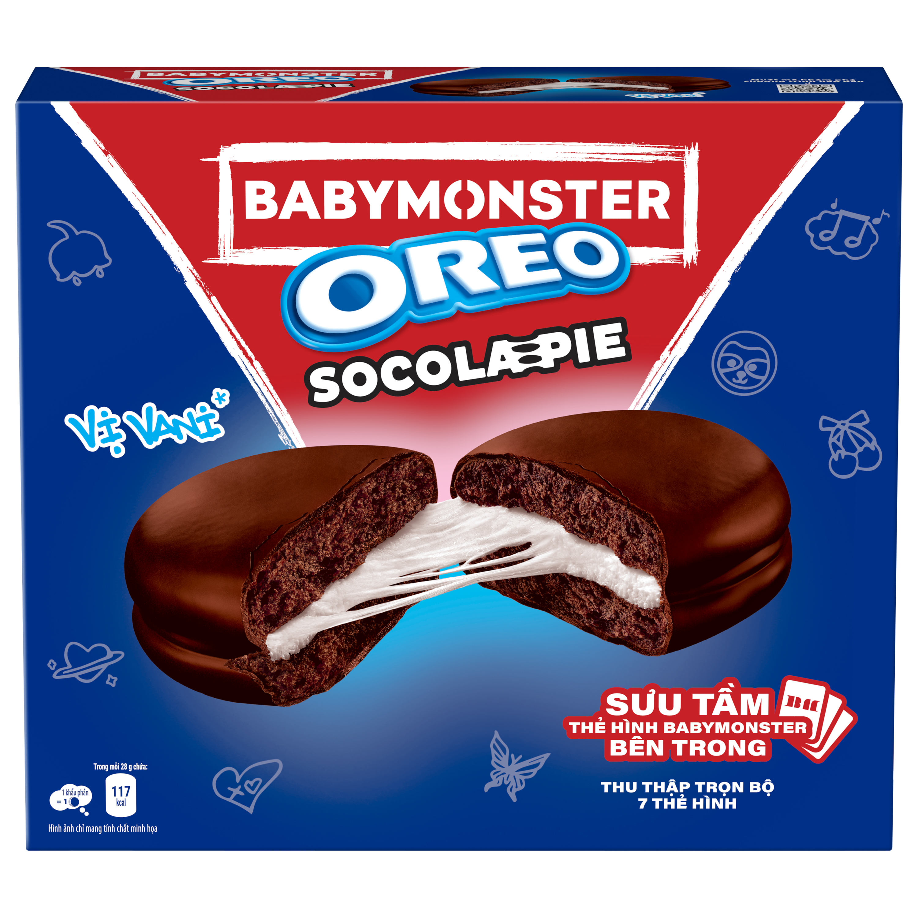 Bánh Oreo Socola Pie Cadbury 360g
