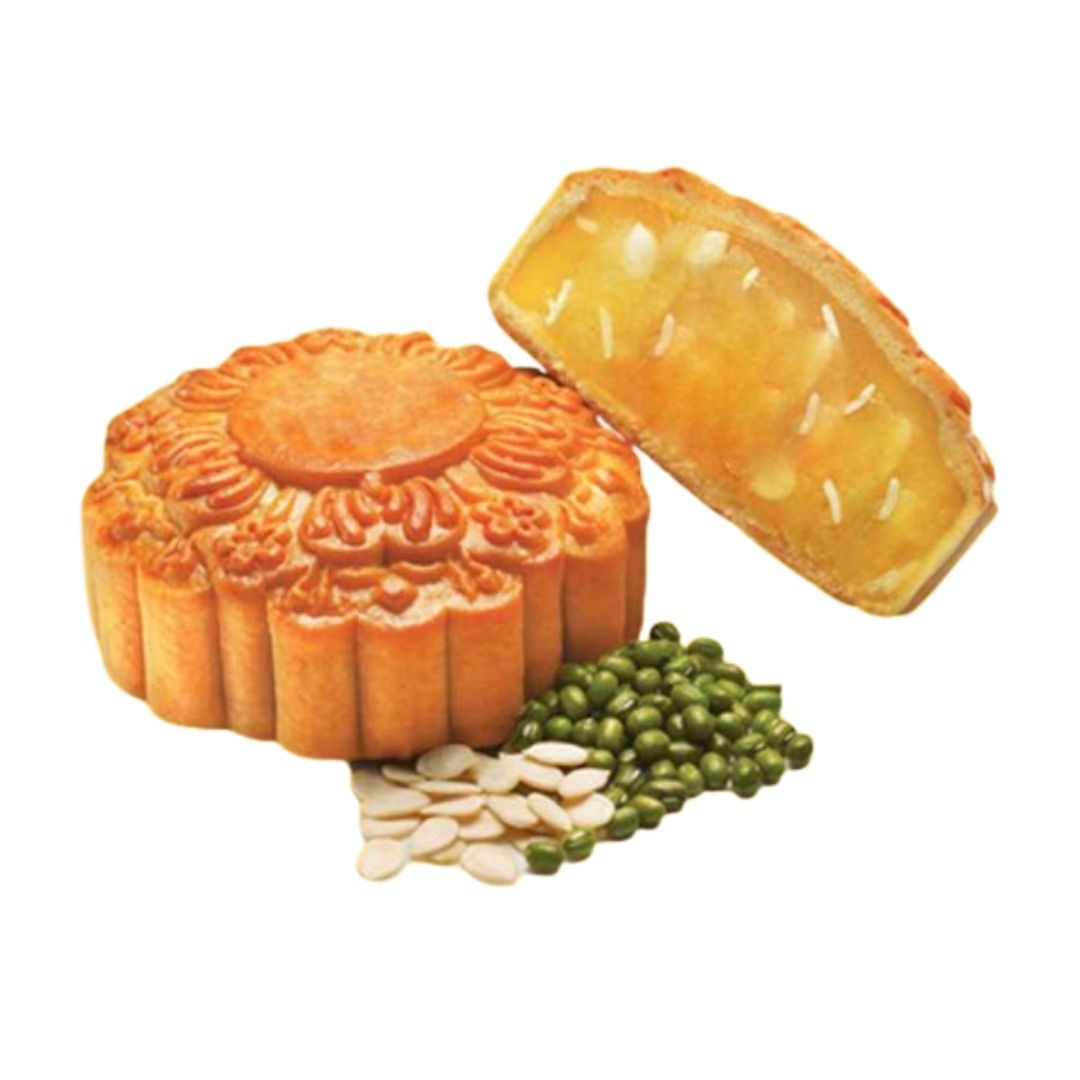 Bánh trung thu nướng Hữu Nghị đậu xanh hạt dưa 180g