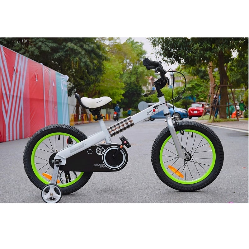 Xe Đạp Trẻ Em Royal Baby Buttons 16 Inch Cho Bé 4-7 Tuổi