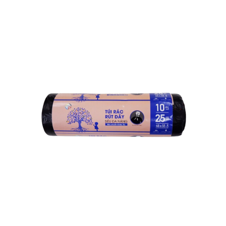 Túi Rác Rút Dây Siêu Đa Năng Vipaco 10L-45X55-25T